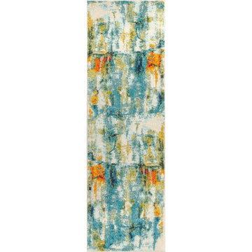 Contemporary Pop Modern Abstract Waterfall Area Rug